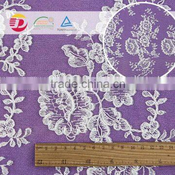 Wholesale Cheap Guipure Embroidery Lace Curtain Fabric China Supplier Factory in 2016 photo-5