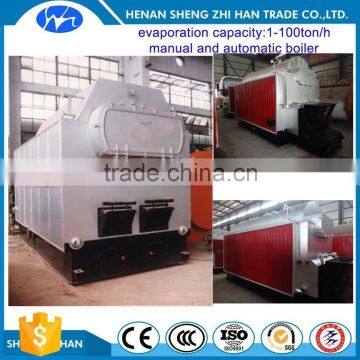 Horizontal Packaged Coal Burning Hot Water Boiler