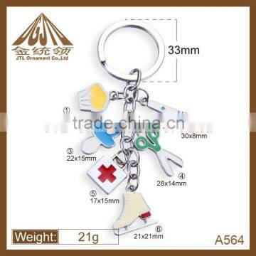 Fashion metal tool keychain
