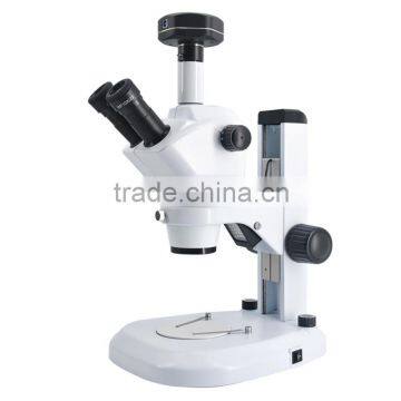 ZHONGXUN ZX-606MM(50PW) High Quality Trinocular Drawtube and Stereo Microscope Theory with USB Camera