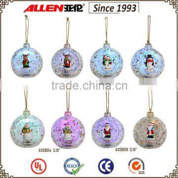 3.1" different design decoration big christmas ball