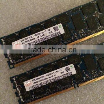 647909-B21 8GB (1x8GB) Dual Rankx8 PC3L-10600E (DDR3-1333) Unbuffered CAS-9 Low Voltage server memory Kit