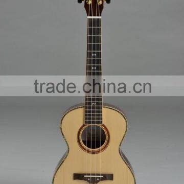 23 inch concert ebony wooden ukulele aquila strings