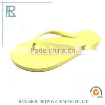 hot selling great quality bright yellow flip flop