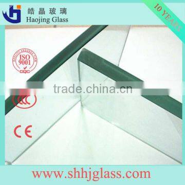 Shahe factory provide 2mm-19mm french green float glass