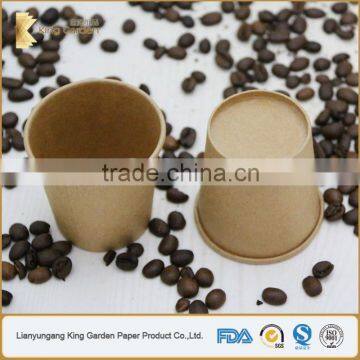 Hot Selling Single Wall Kraft Paper Hot Cups With Lids photo-6