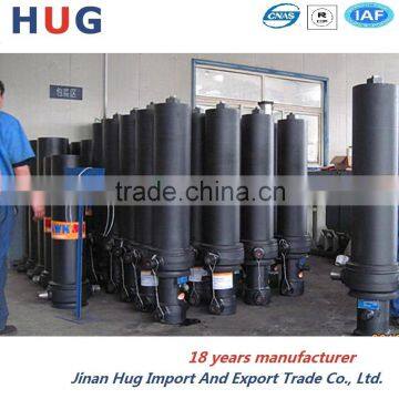 Manufacturer,HYVA 76306340 Telescopic Hydraulic Cylinder for Dump Truck