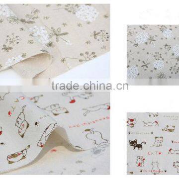 Linen / Cotton Fabric Printed Fabric for Curtain and Spread photo-6