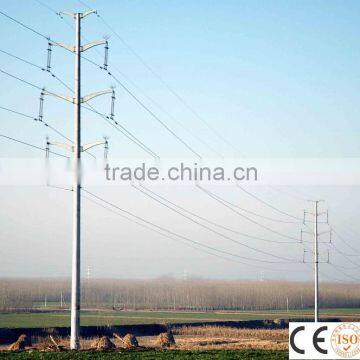 Steel Electric mast for transmission lines