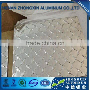 Factory Price Color-coated Diamond Embossed Aluminum Sheet