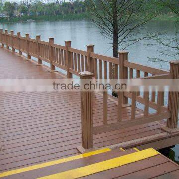 best-selling europe standard wood plastic composite garden railing