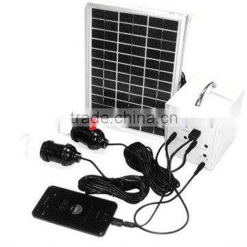 10w mini led solar kit for home use