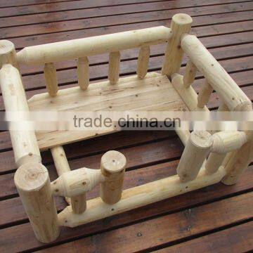 Outdoor Wooden Dog Bed photo-2