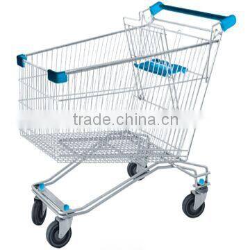 Russia market used supermarket cart trolley