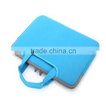 Colors neoprene Portable Soft Sleeve Ultrabook Notebook Laptop Bag Briefcase Handlebag Pouch for Mackbook