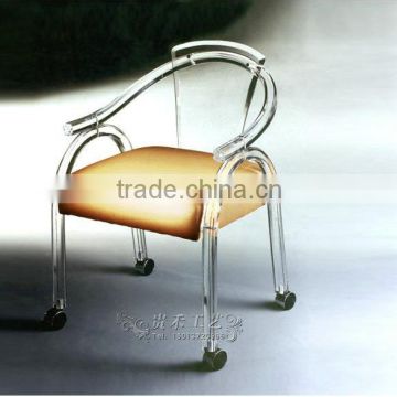 transparent color acrylic ghost chair for sale