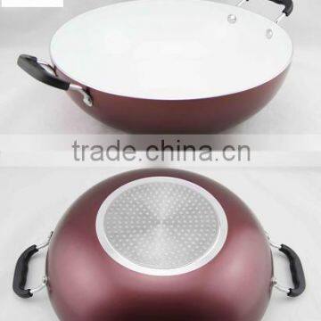 Non-stick Kadai/ Wok With Handle & Lid for Sale photo-2