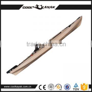 No Inflatable Fishing Pedal Ocean Kayak Made in China Cheap Plastic Wholesale Kayak photo-3