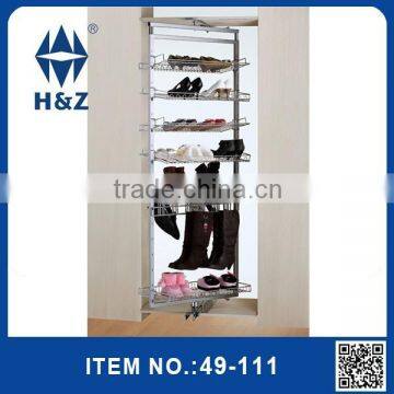 Seven-layer revolving shoes rack