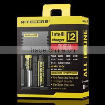 Battery Lipo Charger for 18650/18530 From NiteCore Intellicharge I2 photo-2