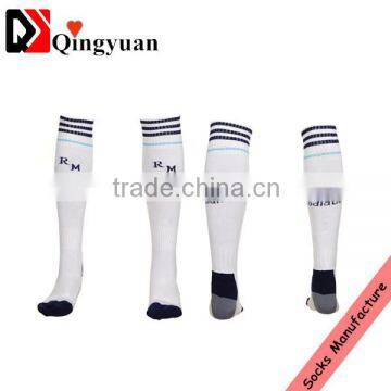 Custom high quality breathable man soccer sock