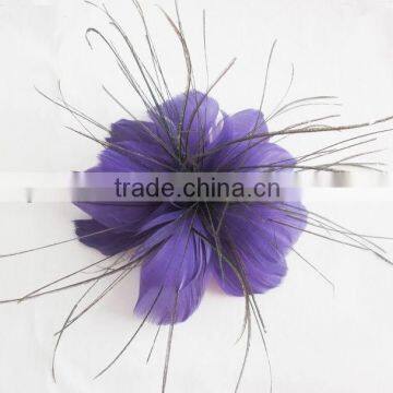 High quality factory wholesale millinery flower,millinery supplies,feather flower