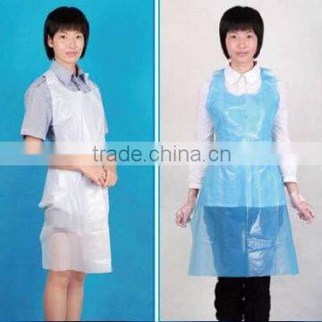 FOOD SAFE printed PE disposable apron