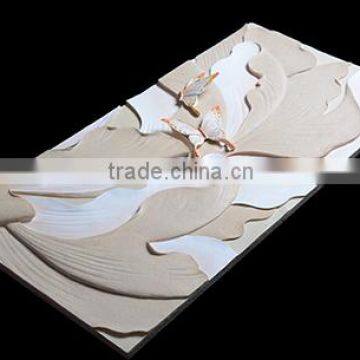 2015 Newest Beautiful Insulated Interior Garden Scenery Oil Painting photo-2