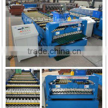China Fully Automatic Aluminum Cold Roll Forming Machine for Wall Panel Making
