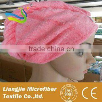 christmas hair towel hair drying cap clothing fabric