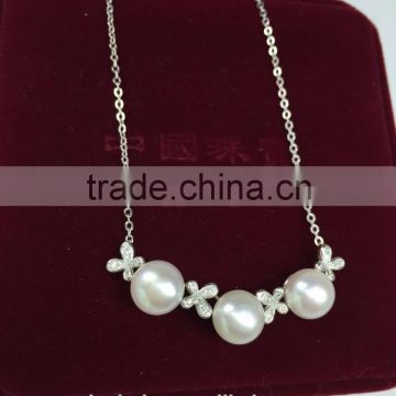 hot seal beautiful real pearl necklace