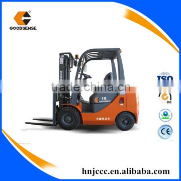 China supplier 1.8ton 1.8 ton diesel forklift trucks/double mast forklift with CE certificate