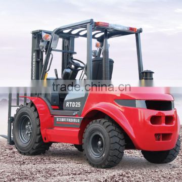 2.5ton rough terrain forklift for sale