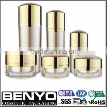 attractive luxury acrylic jars and bottles for cosmetics