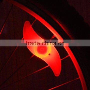 Bright Bicycle Tire Bike Wheel Spoke LED Safety Light Spoke Lamp RED
