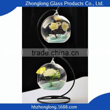 China Wholesale Low Price Eco-Friendly Transparent Mirror Glass Vase