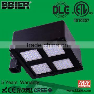 Outdoor led hot sale DLC ETL CETL 100w led shoebox light