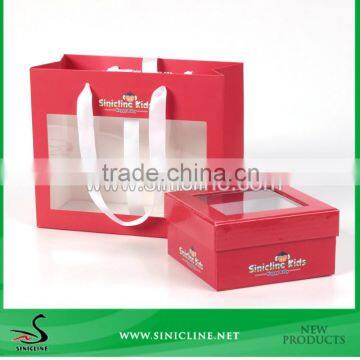 Sinicline Newest Custom Paper Bag for Gift/present Packing photo-3