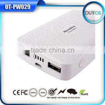 Universal portable power bank 400mah for mobile phone