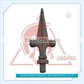 Wrought Iron Spearhead, Forged Iron Spear