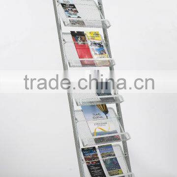 various type newspaper brochure stand display rack