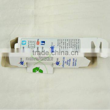 Folding inkjet box