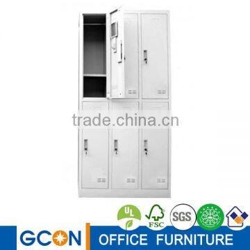 6 doors steel wardrobe for swimming room/ locker