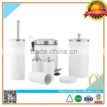 7pcs/set white bathroom accessories set