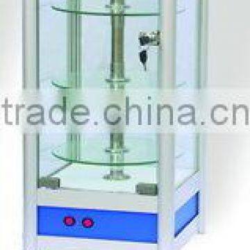 Boutique electric and rotating glass cabinet