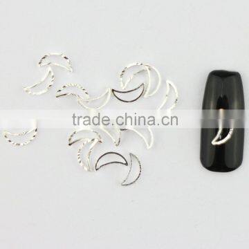 Factory Supply Metal Nail Art Circle Gold & Silver Mini DIY Lace Ring Design photo-6
