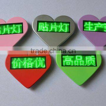 Led Badge,different Shape Led Badge