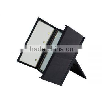 Portable Folding Makeup Table Mirror, Mini Desk Cosmetic Mirror With Lights photo-2