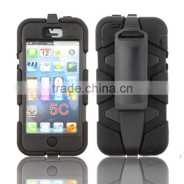 2015 New popular hard heavy duty dual Layer Shockproof Armor Case Cover For iPhone 5C