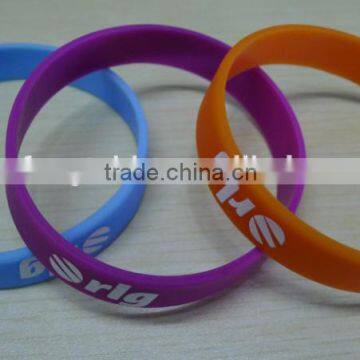 silicone bracelets good quality silicone bands Customized silicone bracelet wristbands